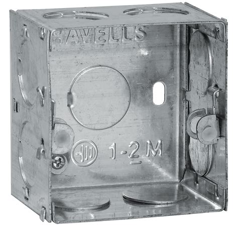 Havells REO 12 Module Flush Metal GI Box AHBXMIIX12